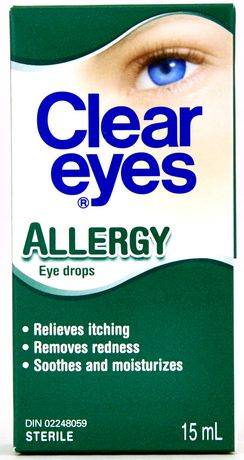 Clear Eyes Allergy Eye Drops (15 ml)