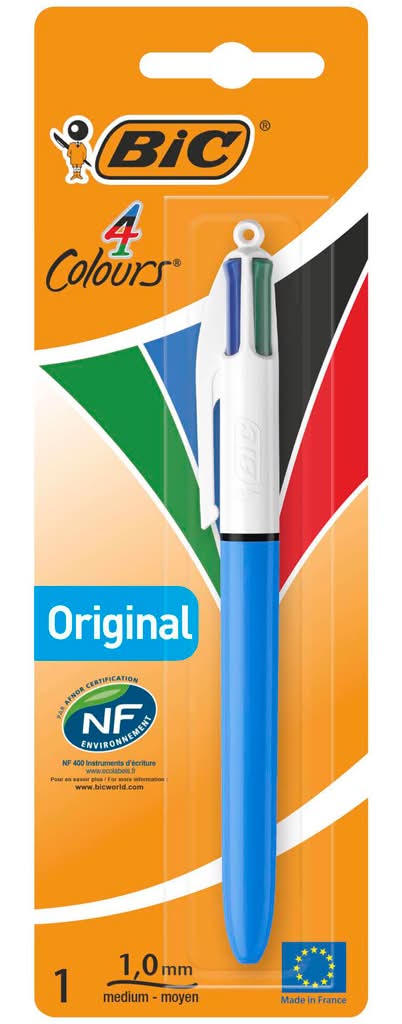 BiC - 4 Esferográfica cores