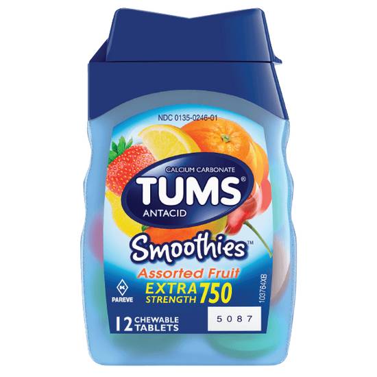Tums Assorted Fruit 12ct