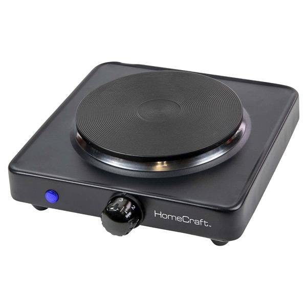 Homecraft Single Burner Hot Plate, 750 watt