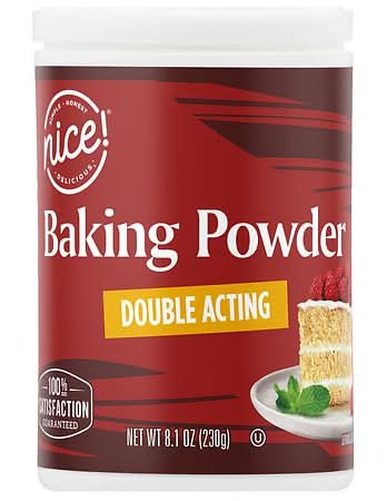 Nice! Double Acting Baking Powder (8.1 oz)