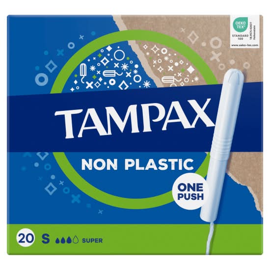Tampax Super Tampons With Applicator (20 pack)