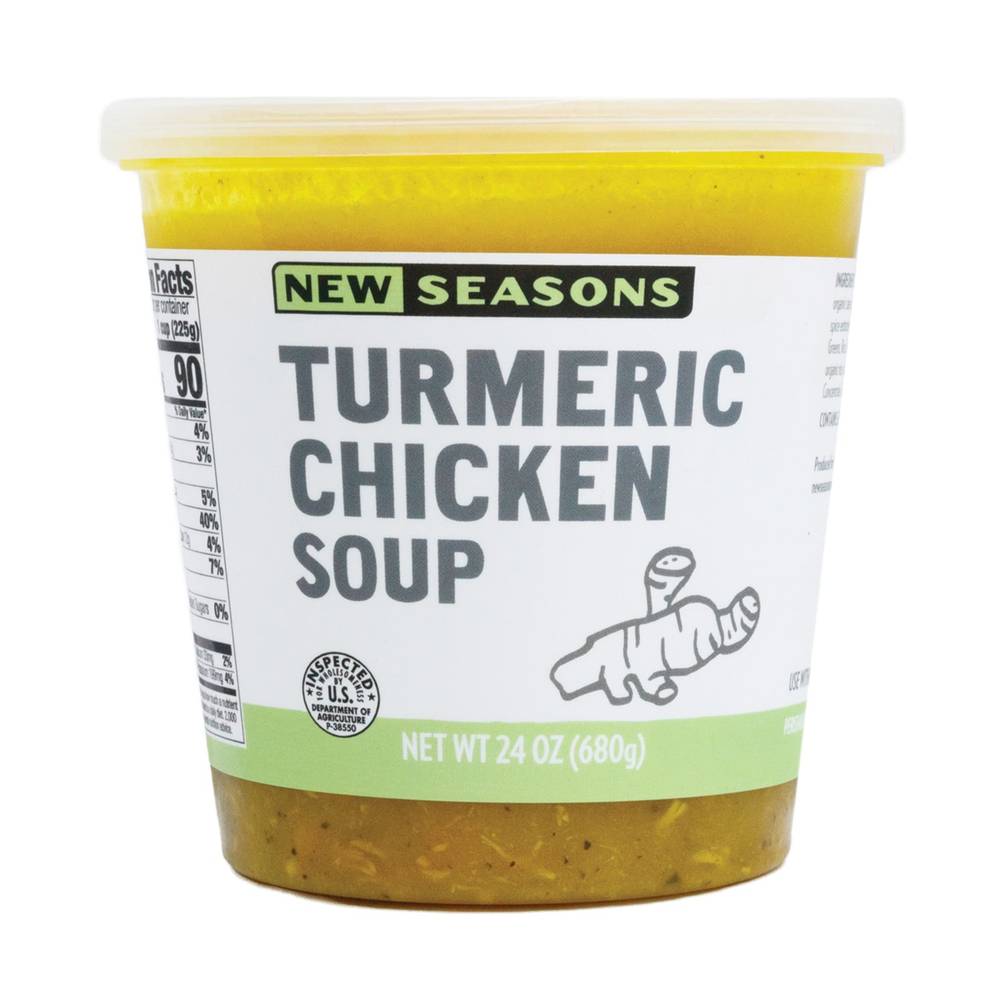 New Seasons Turmeric Chicken Soup (24 oz)