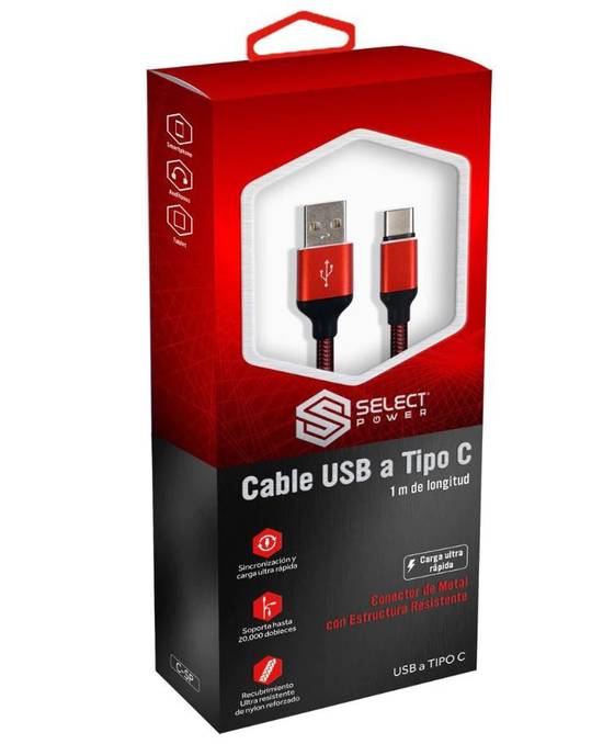 Select sound cable usb a tipo c (1 pieza)