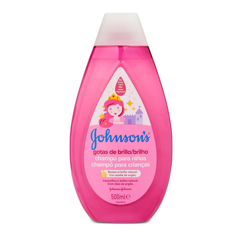 Champú Gotas De Brillo Johnson Bote 500 Ml