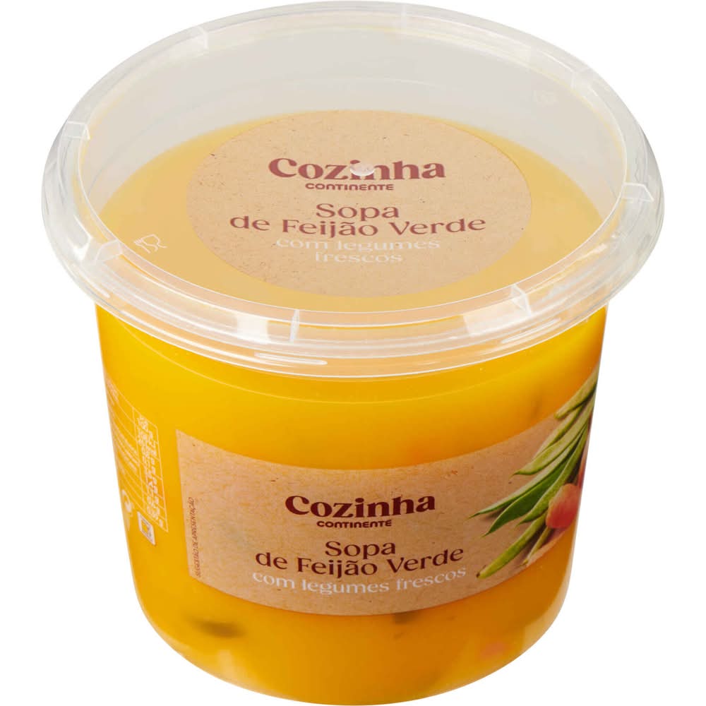Sopa de Feijão Verde Cozinha Continente (emb. 800 gr)