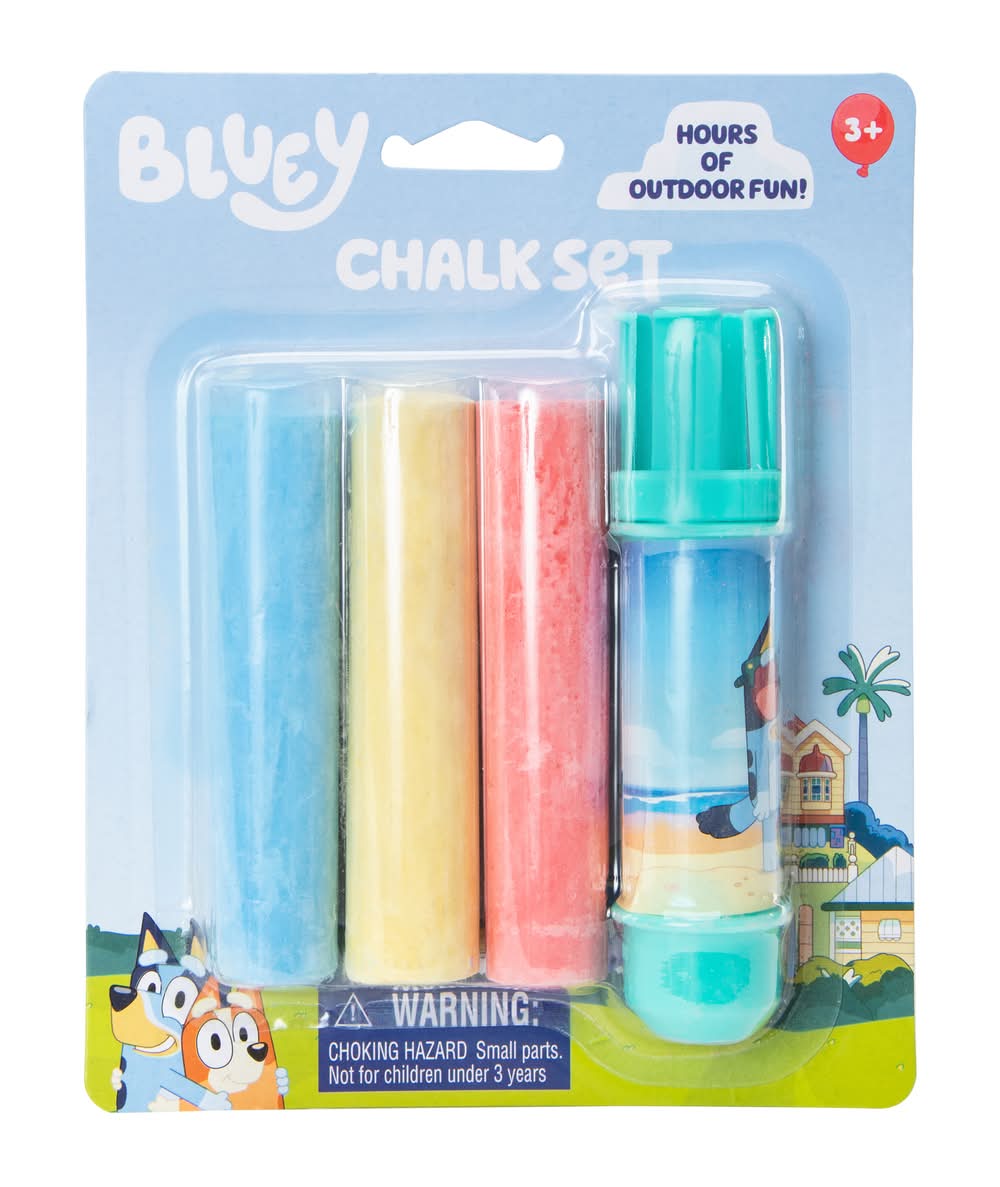 Bluey™ Chalk Set 4-Count