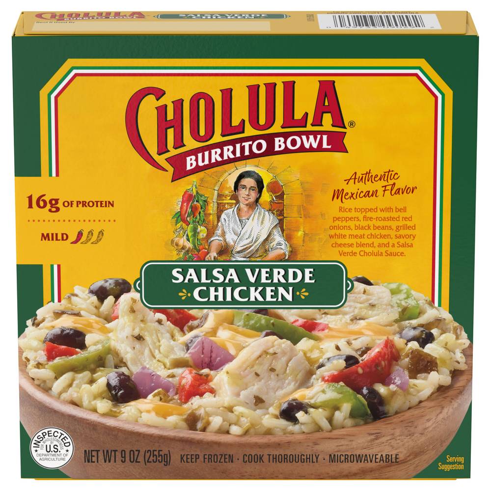 Cholula Burrito Bowl Salsa Verde Chicken (9 oz)