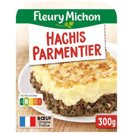 Fleury Michon - Plat cuisiné hachis parmentier à l'emmental gratiné