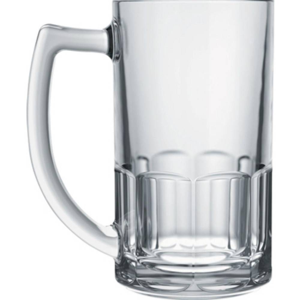 Nadir caneca transparente de vidro bristol para cerveja (340ml)