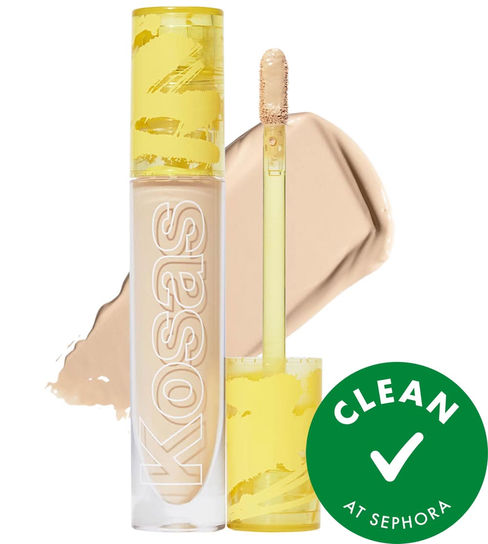 Kosas Revealer Super Creamy + Brightening Concealer with Caffeine and Hyaluronic Acid Tone 04 N