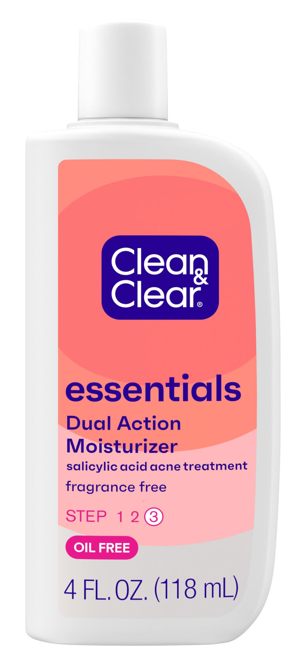 Clean & Clear Dual Action Facial Moisturizer (4 fl oz)
