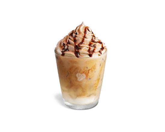 Sticky Toffee Iced Latte