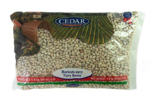 Cedar · Navy bean - Haricots blancs Navy (1.8 kg - 1,8kg)