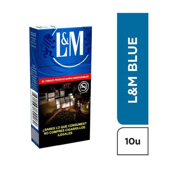 L&M Cigarrillo Blue Label En Enteras Paquete