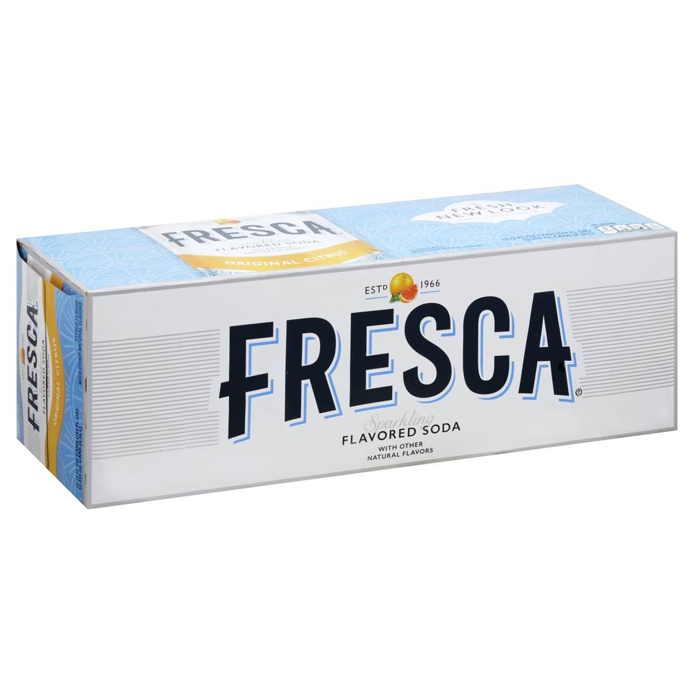 Fresca Grapefruit Citrus Sparkling Soda Water (12 fl oz)