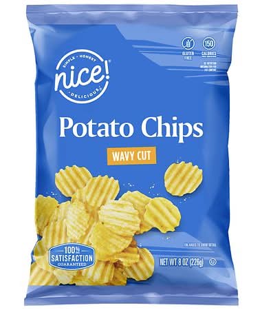 Nice! Potato Chips Wavy Cut (8 oz)