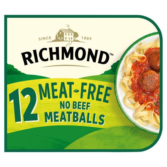 Richmond 12 Meat Free Vegan No Beef Meatballs 264g