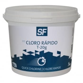 Cloro Rápido Granulado SF 5 kg