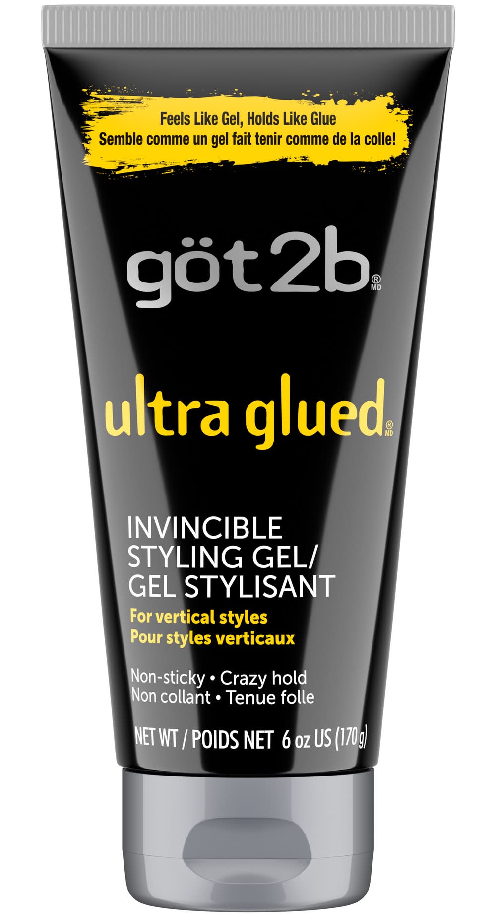 got2b Ultra Glued Invincible Hair Styling Gel (6 oz)