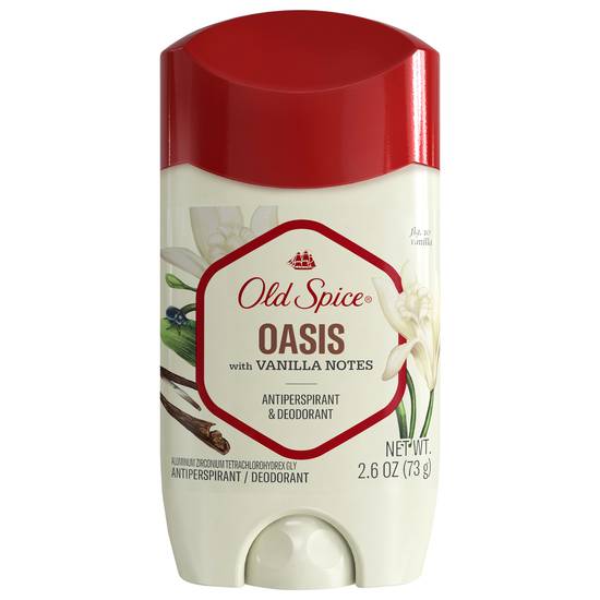Old Spice Oasis Vanilla Notes Anti-Perspirant Deodorant
