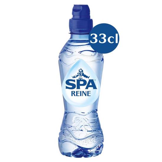 SPA REINE Niet-Bruisend Natuurlijk Mineraalwater Sportdop 33cl