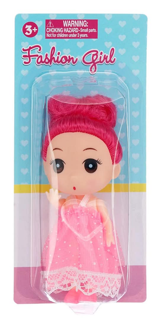 Fashion Girl Small Doll Toy 3+ Years