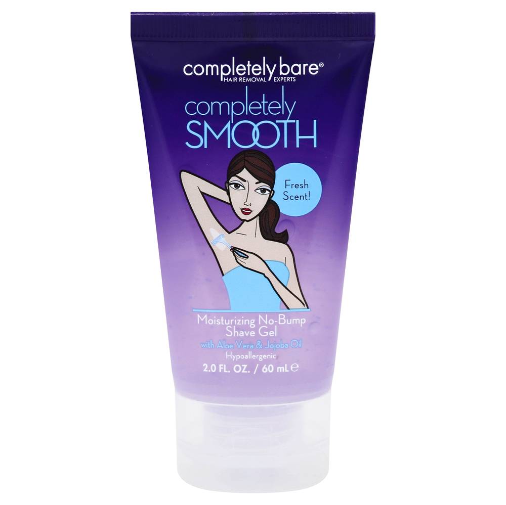 Completely Bare Smooth Moisturizing No-Bump Shave Gel