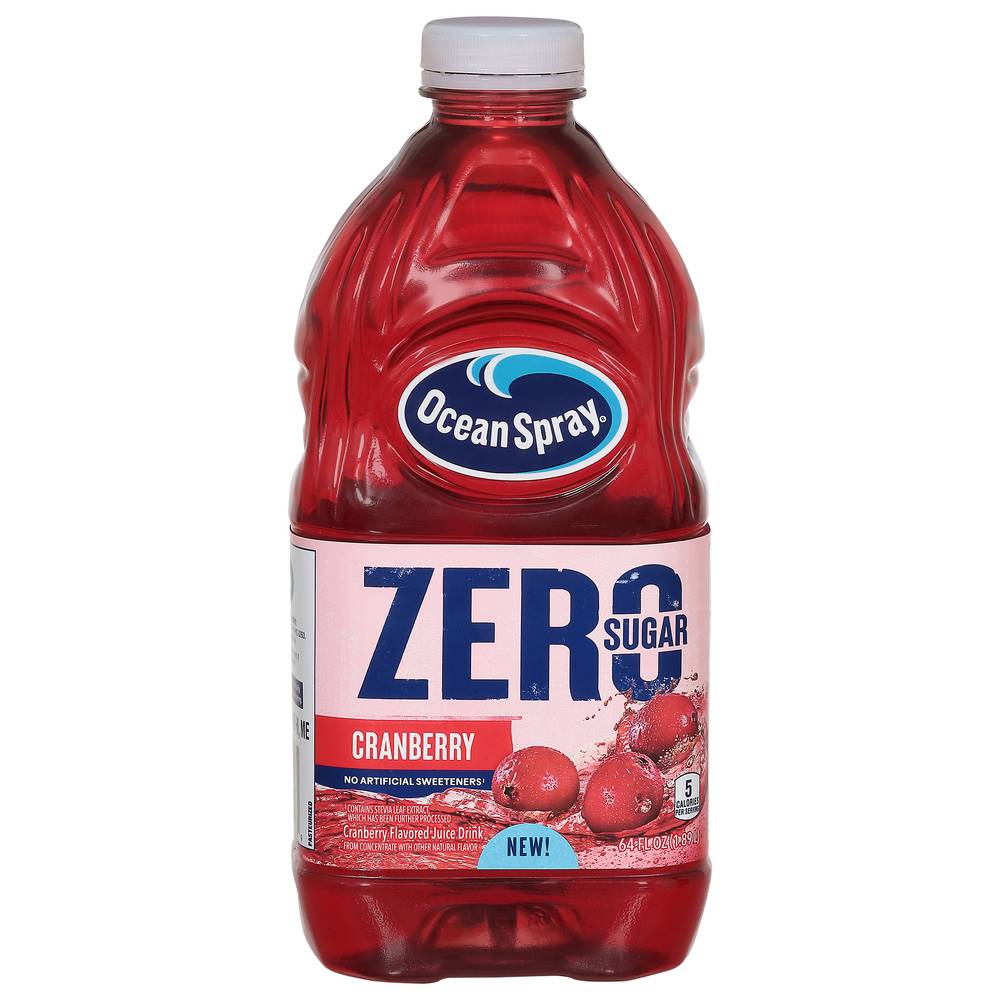 Ocean Spray Zero Sugar Juice Drink, Cranberry (64 fl oz)