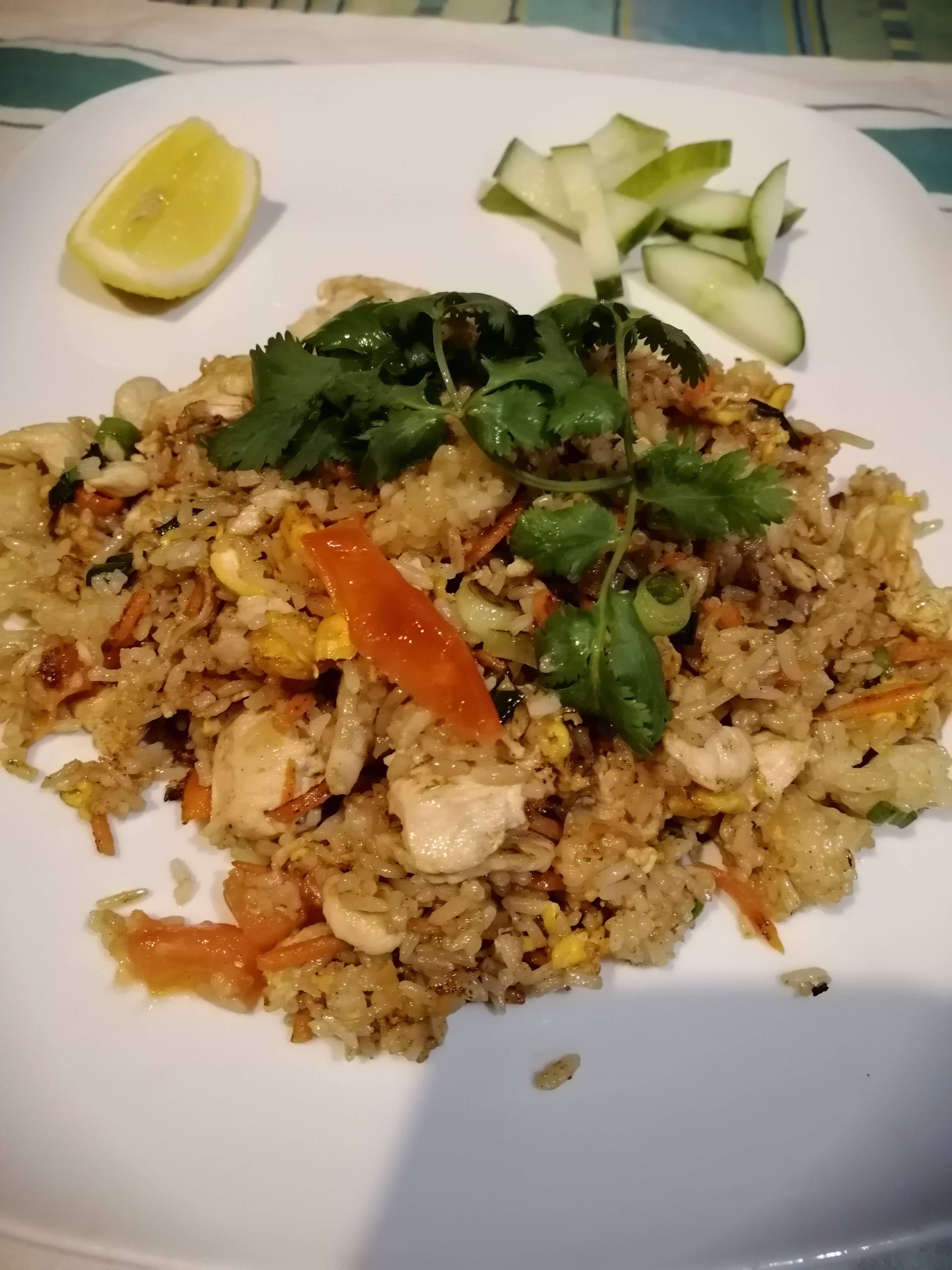 P25 Riz sauté au poulet halal🥘🔥🍖