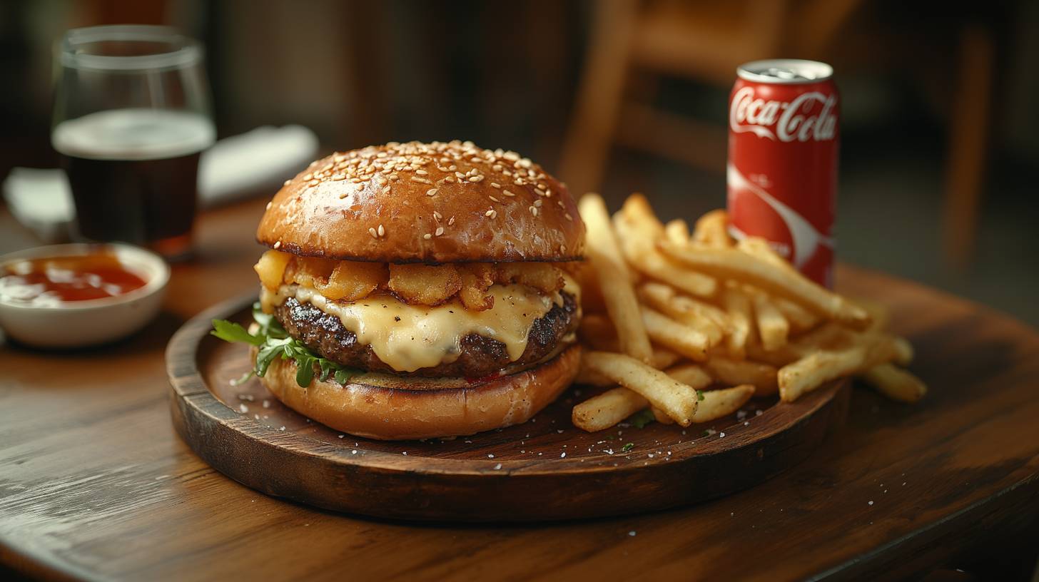 Menu country burger 🍔 🥔 🧀