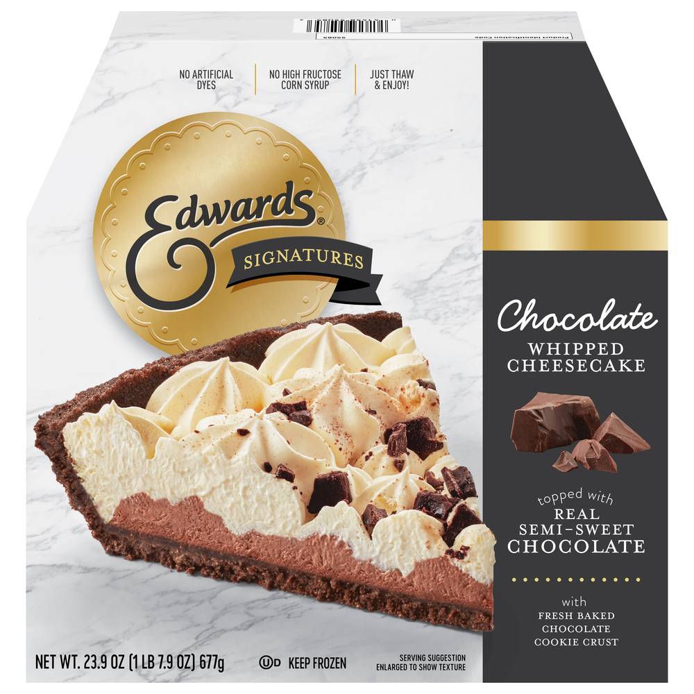 Edwards Signatures Chocolate Whipped Cheesecake (1.49 lbs)