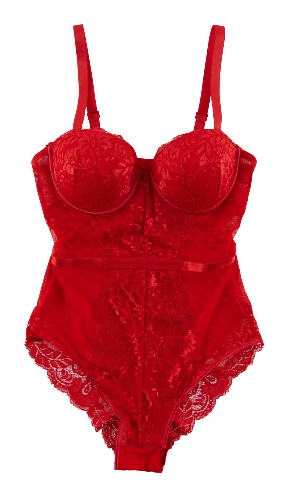 Nuisette coussinée Carisma pour femmes (P, Sauce) / Carisma Women's Padded Babydoll (S, Salsa)