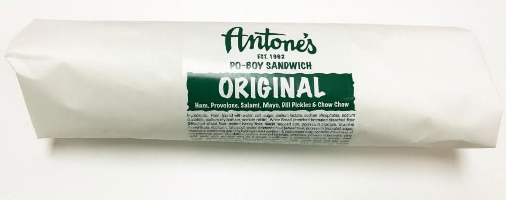 Antone's Po-Boy Sandwich Antones Po Boy Regular (8.48 oz)
