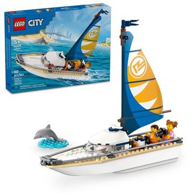 LEGO City Sailboat Building Set 60438 (102 ct)