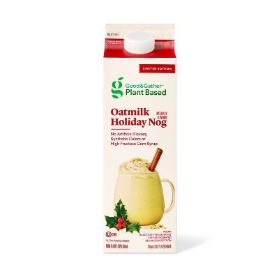 Good & Gather Plant Based Oatmilk Holiday Nog (32 fl oz)