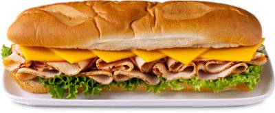 Chicken Breast Foot Long Sandwich Cold - Ea