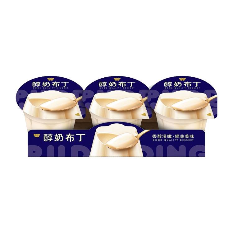 味全醇奶布丁100g*3個/組#875196