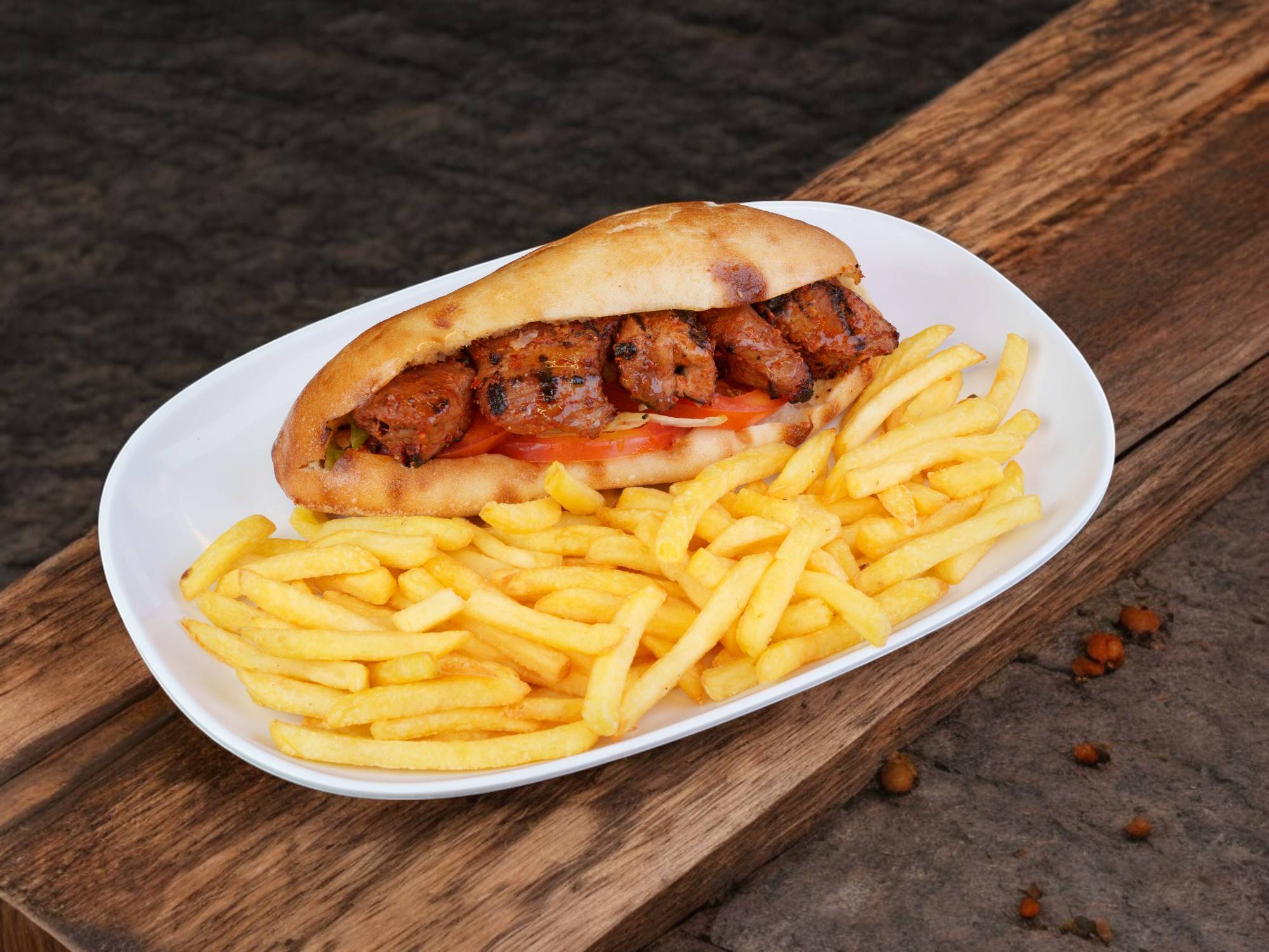 🐑 Sandwich Brochette d'Agneau