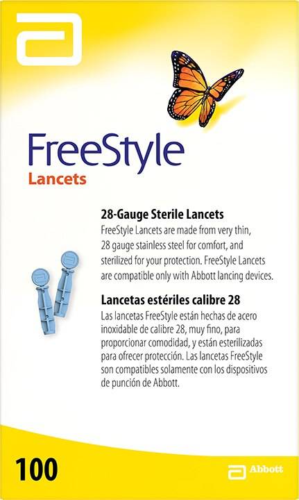 Freestyle 28 Gauge Sterile Lancets