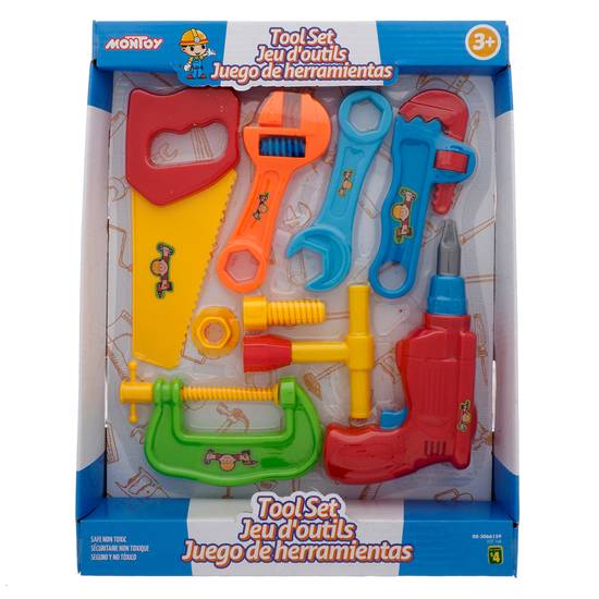Montoy Toy Plastic Tool Set (##)