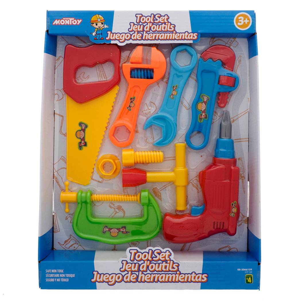 Montoy Plastic Tool Set