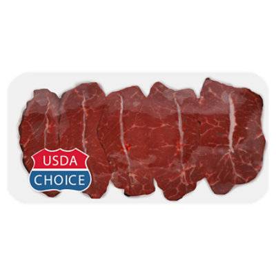Beef Usda Choice Steak Chuck Top Blade Boneless - 1 Lb