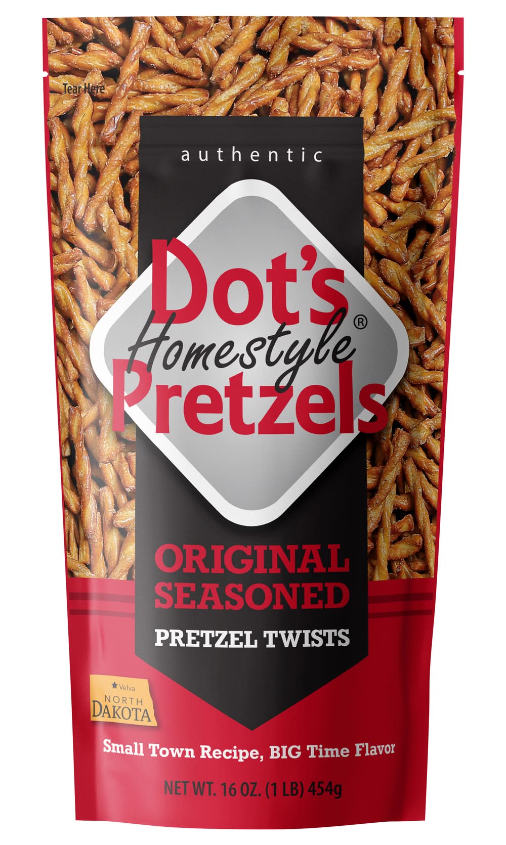 Dot's Homestyle Pretzels Pretzel Twist Snack, Original Seasoned (16 oz)