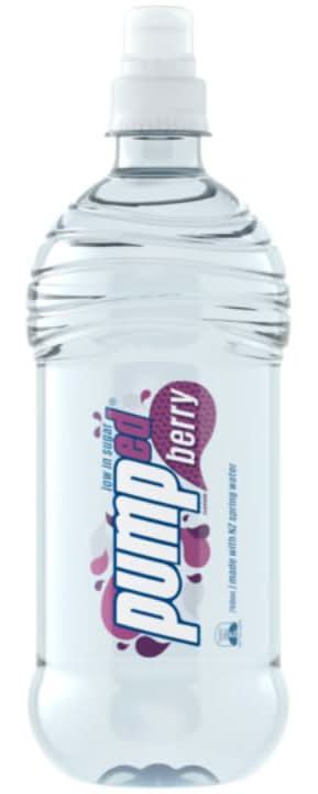 Pumped Berry Flavoured Water Bottle 750ml