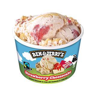 Ben & Jerry's Strawberry Cheesecake