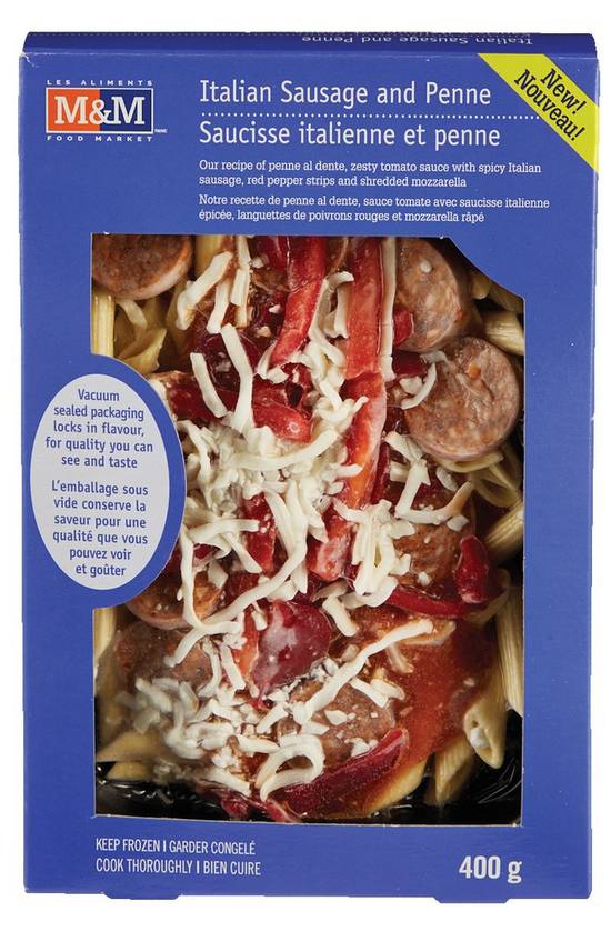 M&M Food Market Italian Sausage & Penne (400 g)