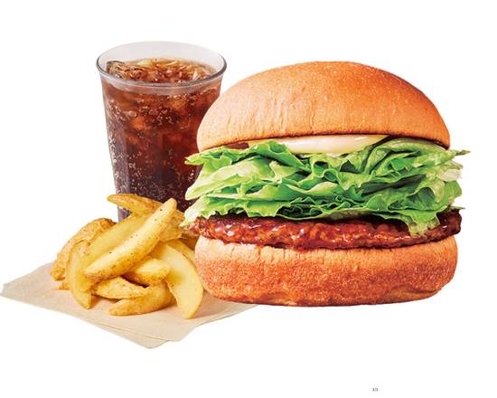 [セット]テリヤキバーガー～TERIYAKI BURGER Combo～