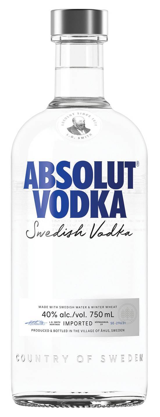 Absolut (750 ml) - 40.0% ABV