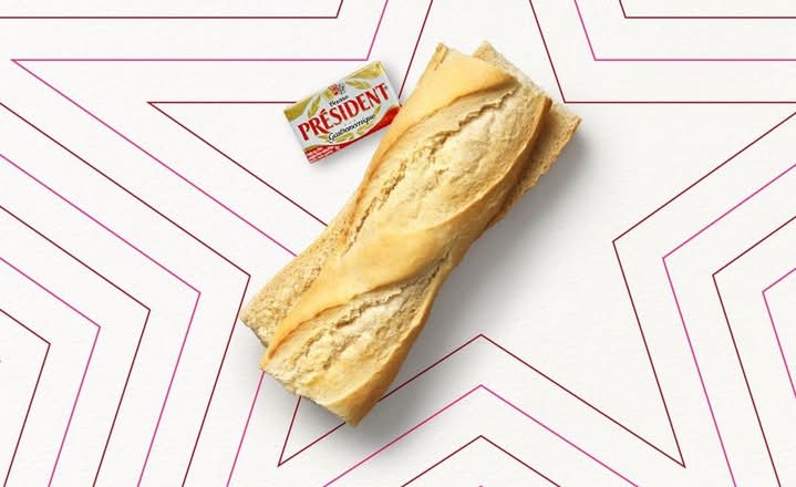 Soup Baguette with Butter